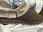 Bobs Skechers Keepsakes Ice Angel Polyester Women s Chocolate Slippers Sz 11 Bnb