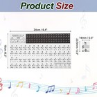 Piano Key Stickers For 88 61 54 Keys  Keyboard Sticker Piano Notes Guide