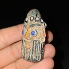 Ancient Beautiful Phoenician Glass Bead - Punic Core-formed Pendant  Necklace