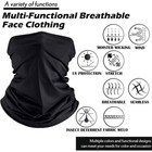 6x Summer Face Mask Sun Shield Neck Gaiter Cover Balaclava Bandana Men Women Kid