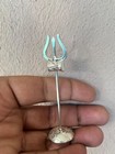 Silver Small Shiva s Trishul Idol   Home Decor Items   Shiva Figurine  