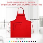 14 Pcs Plain Bib Aprons Bulk Mixed Color Commercial Apron With 2 Pockets Cooking