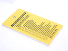25 Pack - Accuform Ct633shift Tags Forklift Inspect 5-3 4  X 3-1 4  Cardstock Hr