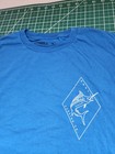 Oneill T-shirt Men s Size M Medium Surf Fishing Marlin O neill Blue