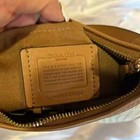 New Coach Teri 2way Shoulder Bag Crossbody Straw leather Latte Cr350