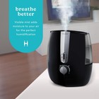 Homedics Totalcomfort Plus Humidifier 5 3l Black - Cool warm Mist  Essential