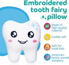 Tooth Fairy Pillow - Soft Plush With Pocket - Keepsake    