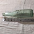 German American Brewing Co  Green Glass Soda Bottle Embossed Buffalo  Ny