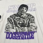 Vintage Snoop Dogg T Shirt Mens Xl White Cotton Doggystyle Graphic Rap Tee