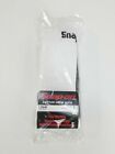 12 Pairs Men s White Snap On Tools Crew Socks Large Free Shipping To Usa New 