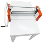 24 4x39 3in Clay Slab Roller Machine - Dual-axis With Scale Markings For Ceramic