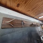 Hand Forged Thrusting Harpoon   Rustic Steel Fishing Whaling Spear   Decor