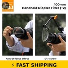 K f Concept 100mm Optical Glass Prism Filter For Camera Lens