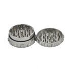 Evolf Stainless Steel Herb Grinder 2 5  - 2 Piece Heavy Duty Premium Luxury