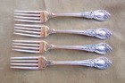Sterling Dinnerforks- 4  Stanton Hall-230 Grams-looks Unused
