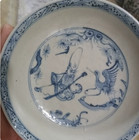Nice Chinese Antique Collectable Art Hand Blue White Porcelain Figure Plate