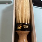 Vtg  Williams Buffalo Stanup 345 Neck Duster Japan Shaving Brush  Original Box