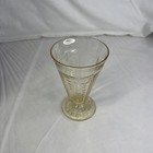 Vintage Princess Pattern Topaz Yellow  Footed Tumblers - 1