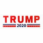 4 Pcs Set Donald Trump Bumper Stickers 2020 Keep America Great Train Sticker Us