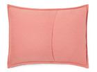 Pillowfort Disney Princess Rose Pink   Cream Tiara Stitched Pillow Sham Nwot