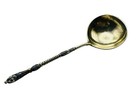 1892 Imperial Russian Gustav Klingert  84 Silver Gilt Cloisonne Enamel Spoon