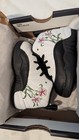 Jordan Air Jordan 12 Retro Td White Black Vivid Green Floral Baby Shoes Size 5c