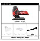 Milwaukee 2545-20 M12 12v Fuel  Jig Saw Cordless Brushless Barrel Grip Tool Only