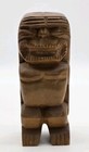 Hand Carved Wood Hawaiian Tiki Statue Figurine Totem 6  Vtg