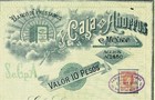 Mexico        b 1a Banco De Prestamos Y Caja De Ahorros  Acci  n De  10 De 1899        