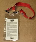 Nba All Star Game Press Pass Media Ticket Stub Badge Los Angeles Shaq Kobe 2004