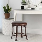 Hillsdale Furniture Hastings Backless Vanity Stool - Antique Brown