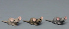 Retired Tiny Hagen Renaker Lying Baby Mouse