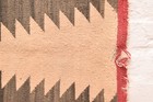 Antique Navajo Rug Native American Indian Crystal Weaving 36x17 Textile Vintage