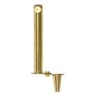 Muzzle-loaders Brass Powder Measure - Adjustable Up To 120 Grains - Black