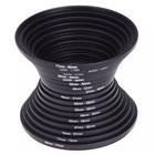 Dslr Camera Lens Filter Adapter Ring Aluminum Alloy 37-82mm 18pcs Lightweight