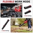 Cordless Leaf Blower 150 Mph Electric Leaf Blower Cordless With 2 X4 0ah Battery