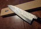 Morihei Hisamoto  teruyasu Fujiwara  Tsuchime White  1 Fine Finsish Gyuto 210mm
