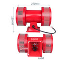 Industrial Electric Motor Air Raid Siren 110v 60hz 160db Siren Alarm Super Loud