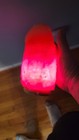 Himalayan Pink Salt Lamp Natural Rock Crystal Wood Base Dimmer Switch Cord