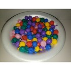 Vintage Toy Vending Mad Bad Ball Monster Pop Beads About 200 Beads Sku 27