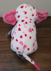 Ganz Webkinz Eluvant Hm602 Love Elephant Stuffed Plush Toy Pink Red White Hearts