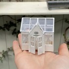1 144 Scale Dollhouse Miniatures Tiny Furniture Flower Room Unfinished Wooden