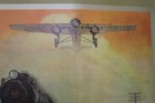 Train Rail Road Wall Art Print Poster Pennsylvania Steam Engine Grif Teller