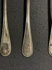 Vintage Set Of 4 German 800 Silver Demitasse Spoons Monogram    z   