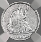 1837 H10c Liberty Seated Half Dime Ngc Xf Details  scratches  8404748-020