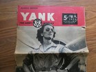 Lot Of 8 Vintage Wwii 1942-1945 Yank Newspaper Magazines Paper Ephemera Wartime