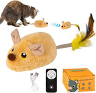 Remote Control Mouse Toy 2025 New Remote Control Cat Toys Mice Electronic Moving