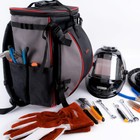 Welding Backpack Extreme Gear Pack With Helmetcatch  600d Polyester Material