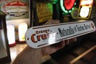 Scarce 1930s Orange Crush Soda Pop Dealer Porcelain Sign Coke 7up Crushy Pepsi