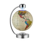Magnetic Levitation Floating Globe - 8 Inch Led Illuminated World Map Decor